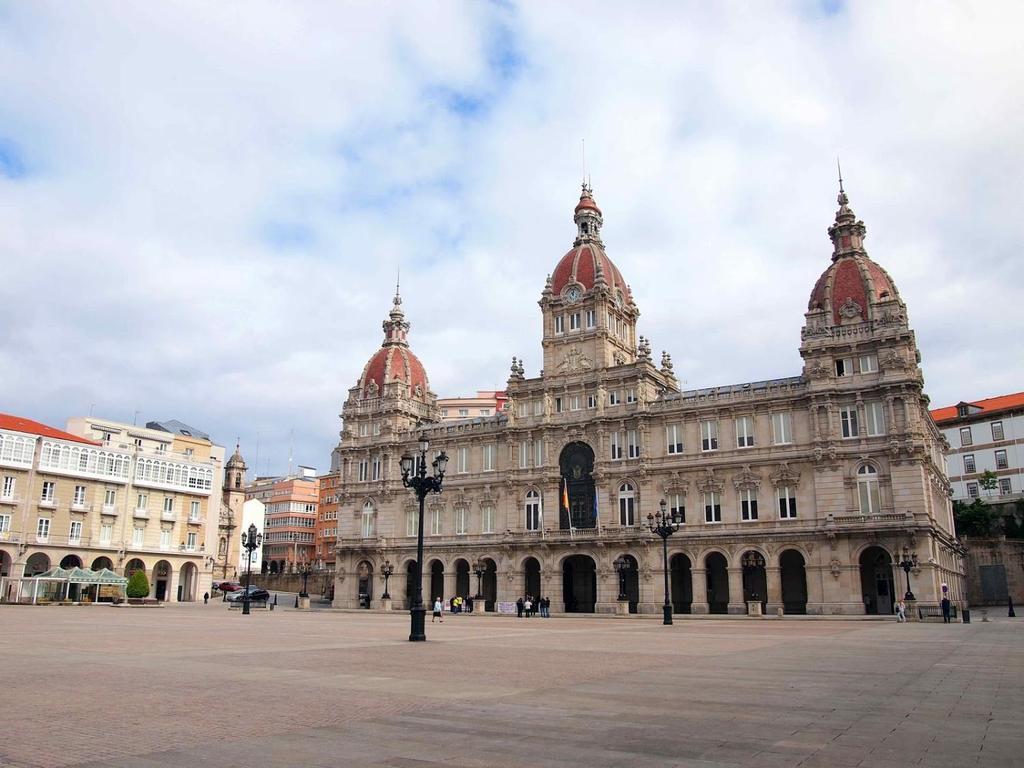 Hotel Santa Catalina By Bossh Hotels A Coruña Buitenkant foto